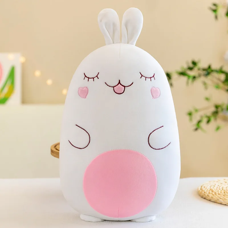 Cartoon Animated Small Animals Kawaii Short Plush Owl Koala Fox Rabbit Kitten Plush Doll Children's Birthday Christmas Gift 6