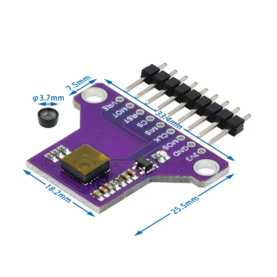 PMW3901 Optical Flow Sensor Module Optical Current Sensor PMW 3901 Light Flow XY Translation CJMCU-3901 image 4