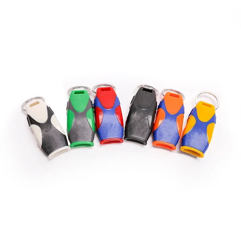 Referee Whistles Classic ABS Seedless Whistle Loudest Cheering Fish Mouth Whistle Football Basketball Outdoor Survival Whistle 3
