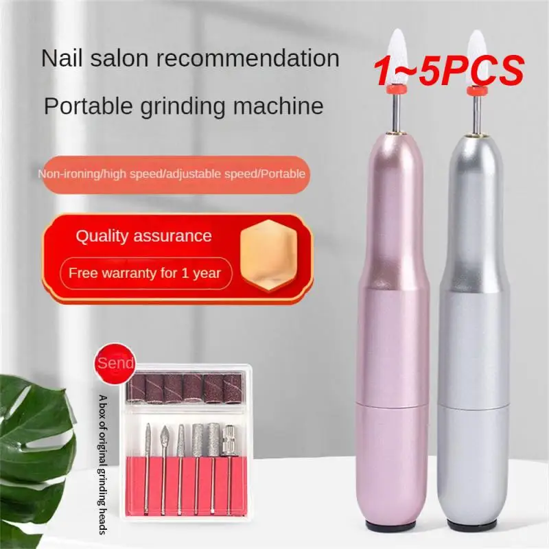 

1~5PCS Nail Art Pen Usb Charging Nail Remover Dead Skin Remover Manicure Machine Manicure Tool Electric Nail Polisher