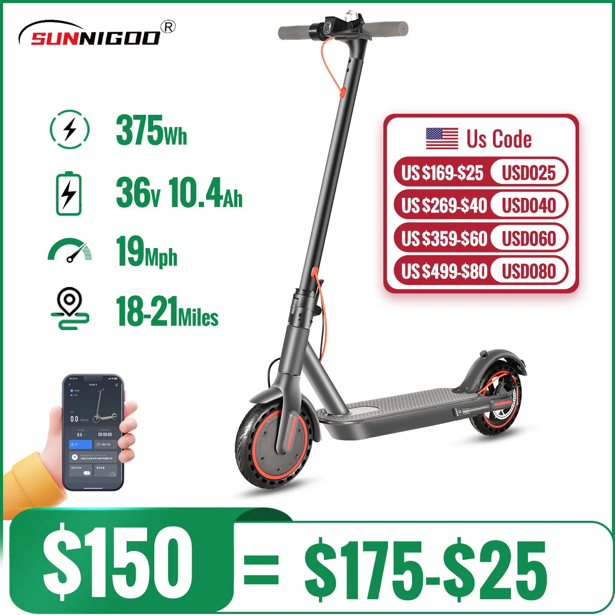350W Foldable Electric Scooter for Adults Teens Explosion-proof Tires Dual Brake System Lightweight Kick E-scooter electric scooter
