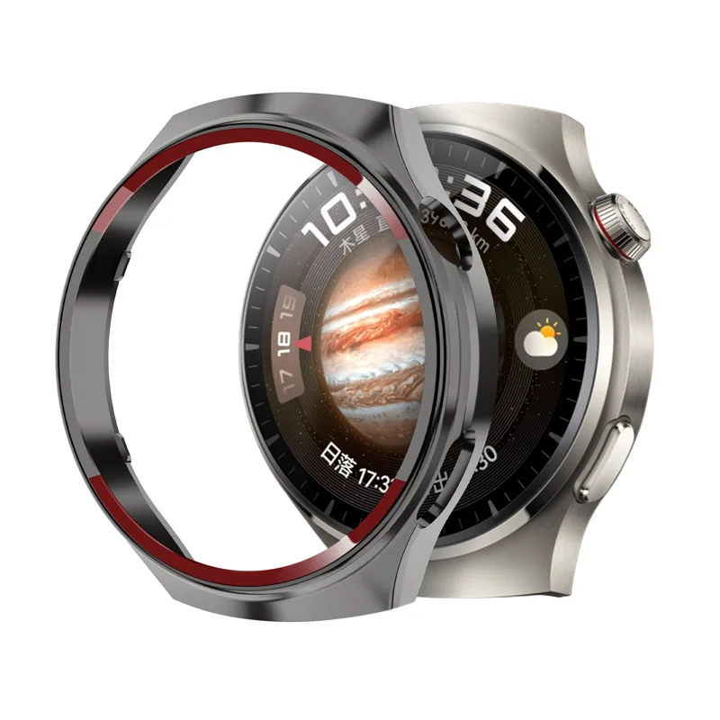 Space Edition Luxury Titanium Alloy Watch Strap and Protective Case Set