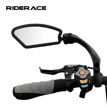 Specchietto retrovisore per bicicletta, rotazione a 360 gradi, ampio campo visivo, per manubrio di bici e scooter elettrici, accessori per ciclismo
