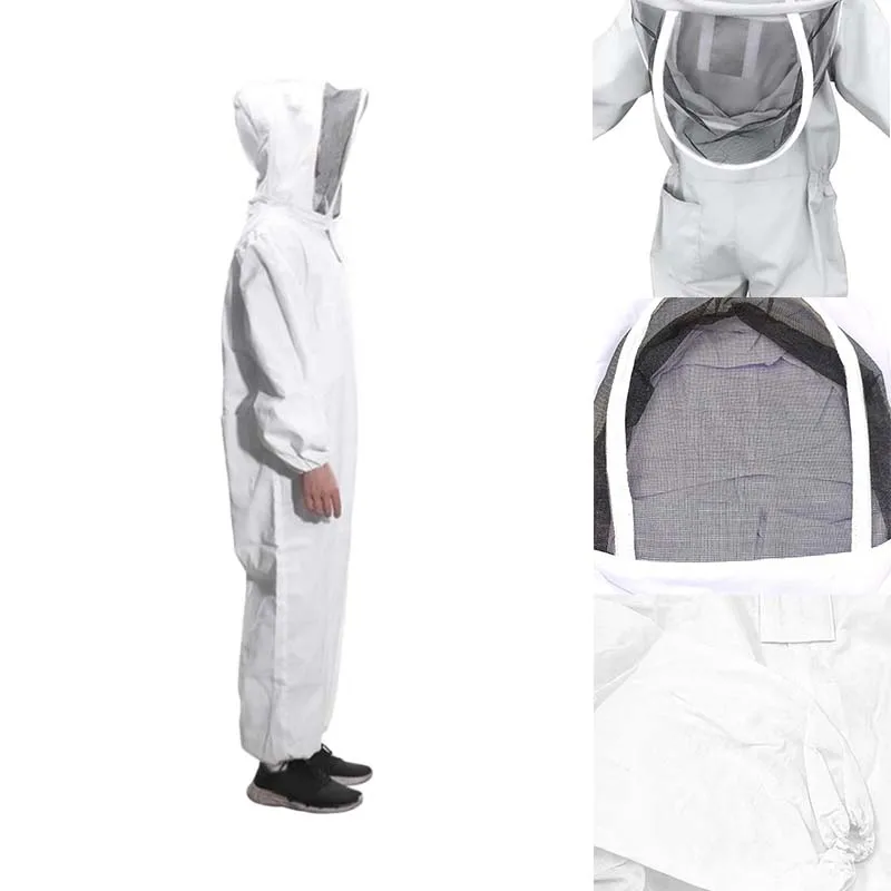 

Beekeeping Tools Beekeeping Protective Series Economical Full Body One-piece Space Suit Cotton Protective Suit Beeproof Suit