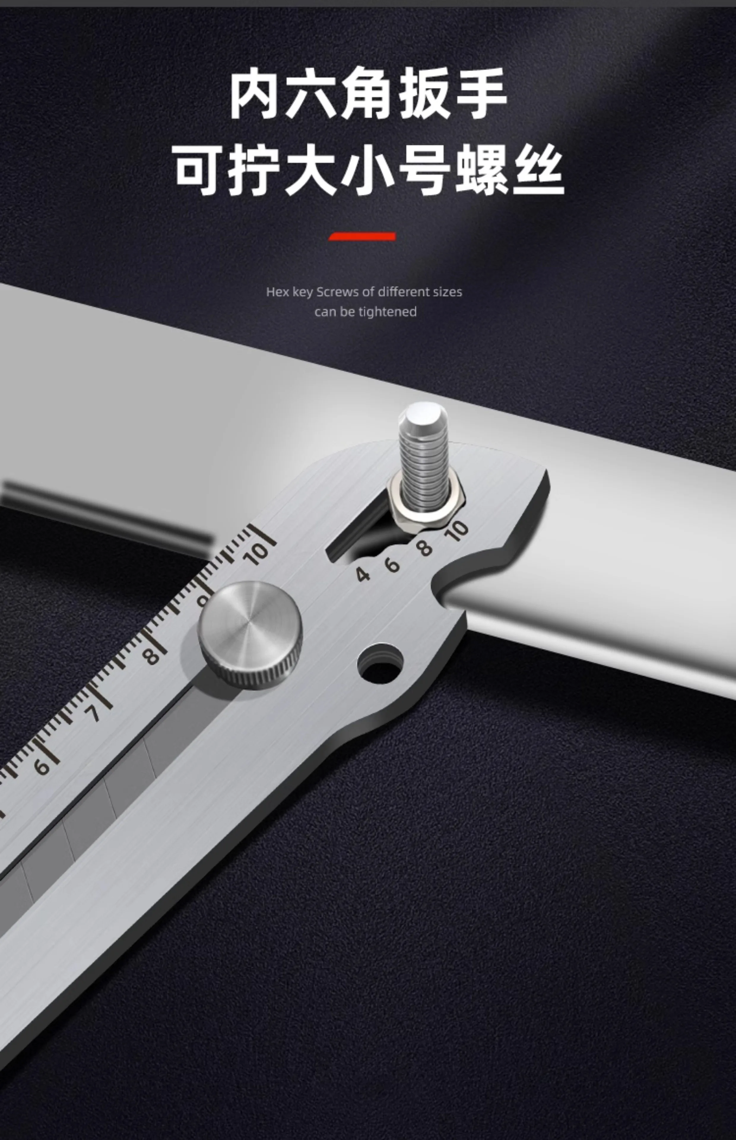 Multifuncional canivete de aço inoxidável, utilitário durável,