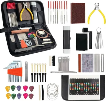 72Pcs Guitar Repairing Maintenance Accessorie Tool Kit, Guitar Gifts for Luthier Tools Parts 2