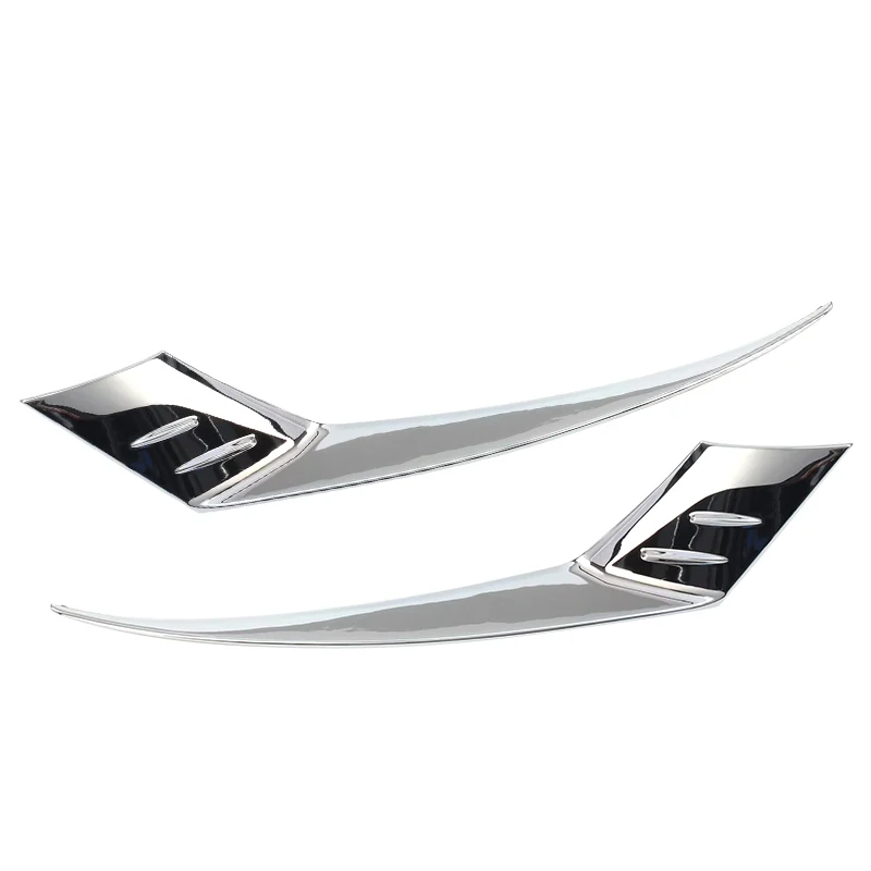 

1 пара, хромированная накладка на переднюю левую и правую фары автомобиля из АБС-пластика, накладка на веко для бровей, подходит для Honda Accord 2023 2024 2025