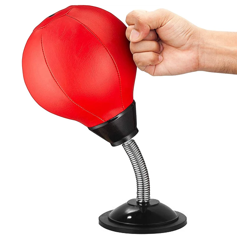 PU Desktop Boxing Ball Stress Relief Fighting Speed Reflex Training Punch Muay Thai MMA Exercise Sports Equipment