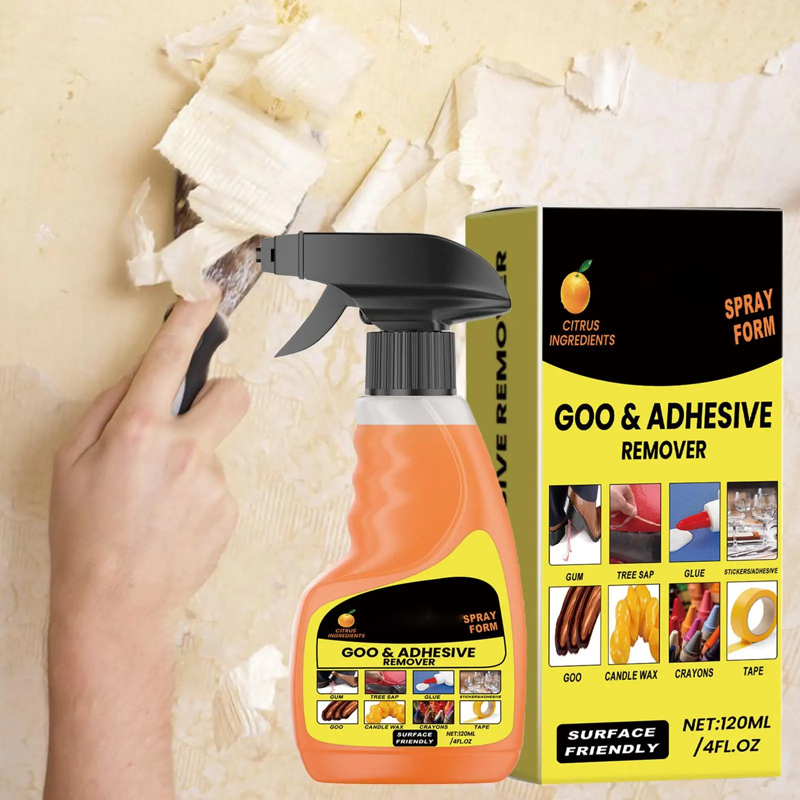 Adhesive Glue Remover Spray 120ml 5
