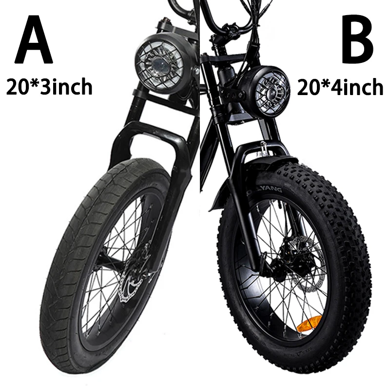 1000W 48V 17.5AH Electric Bicycle Full Suspension Hub Motor Off Road