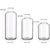 Glass Bud Vases Set of 3, Modern Small Flower Vase in Bulk for Wedding Decorative, Clear Glass Vase for Party Events Centerpiece 3