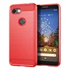 Shockproof Case For Google Pixel 3A Phone Cover Silicone Brushed Cases For google pixel 3a Carbon Fiber Case 5