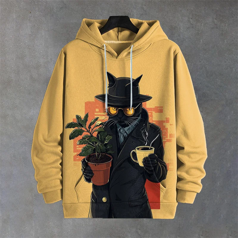 Funny Animal 3D Print Hoodie Sweatshirt