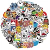 10/30/50/100PCS Cool Fashion Brand Logo Stickers Aesthetic Skateboard Laptop Motorcycle Phone Car Graffiti Sticker Decal Kid Toy 2