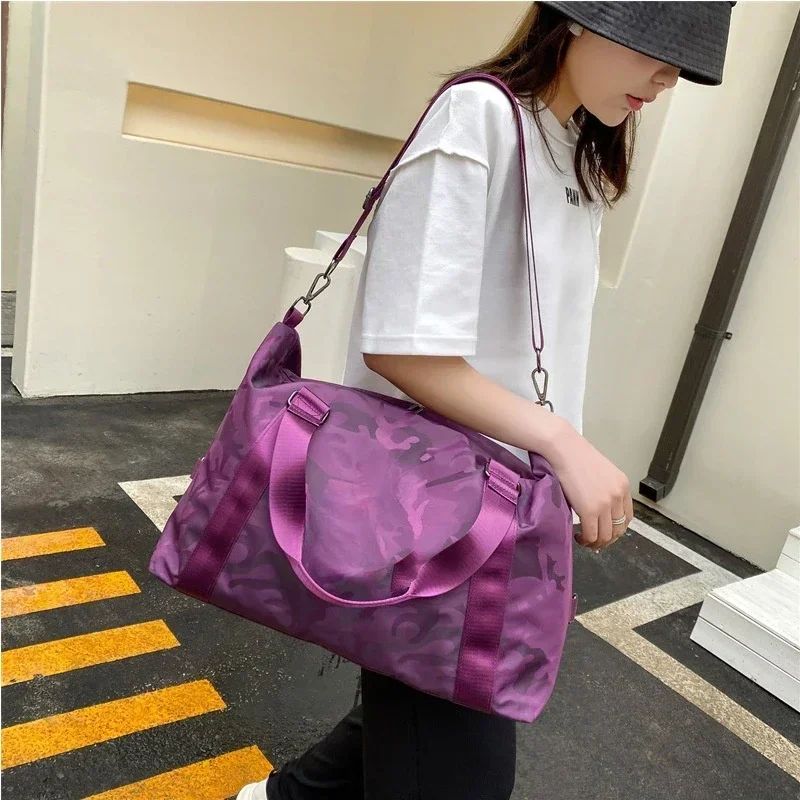 

Спортивная сумка-Кроссбоди Al для йоги, фитнеса, переносная сумка для йоги с разделением сухой и влажной влаги, водонепроницаемая вместительная сумка для коротких поездок