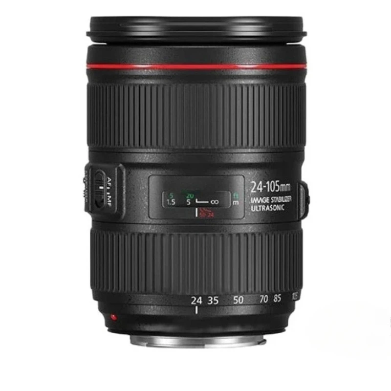 Canon EF-24-105mm 24-105mm F4 IS II USM 카메라 수리용 새 렌즈 줌 + 초점 고무 링 부품