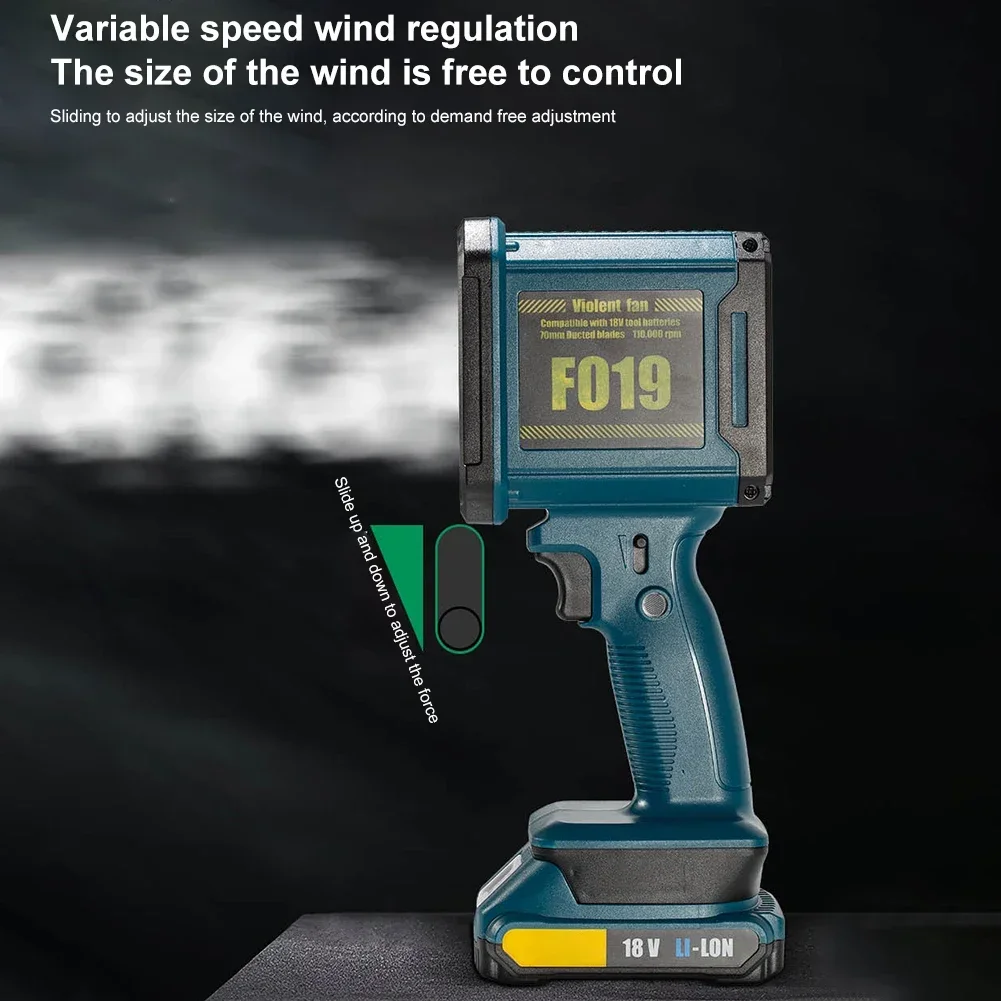 Electric Turbo Fan Turbine Jet Blower with Adjustable Wind Speed Strong Power Ai