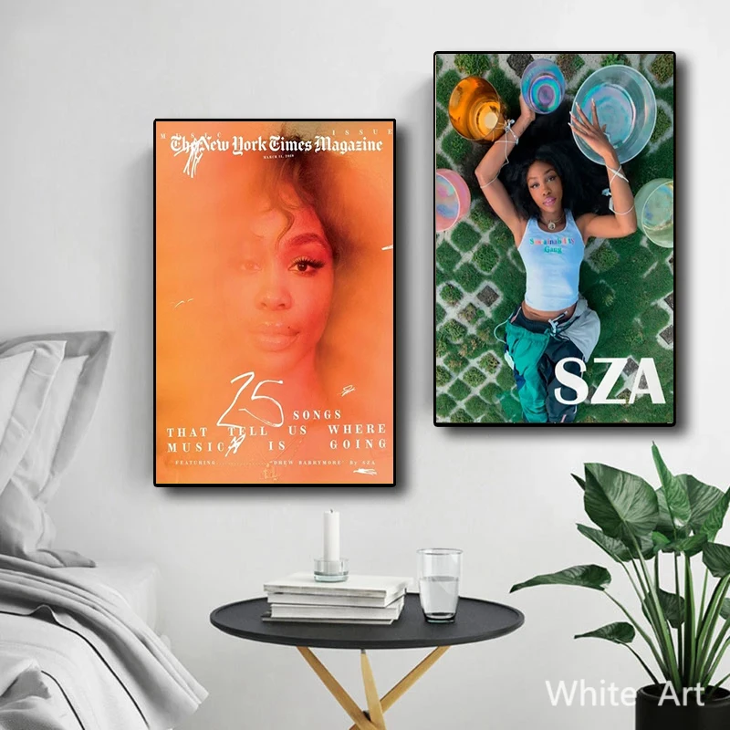 SZA SOS Illustrative Poster/Wallpaper - annuhunna's Ko-fi Shop