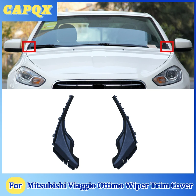 

Крышка стеклоочистителя для Mitsubishi Viaggio Ottimo, покрытие для лобового стекла, Угловое крыло, решетка, дефлектор воды