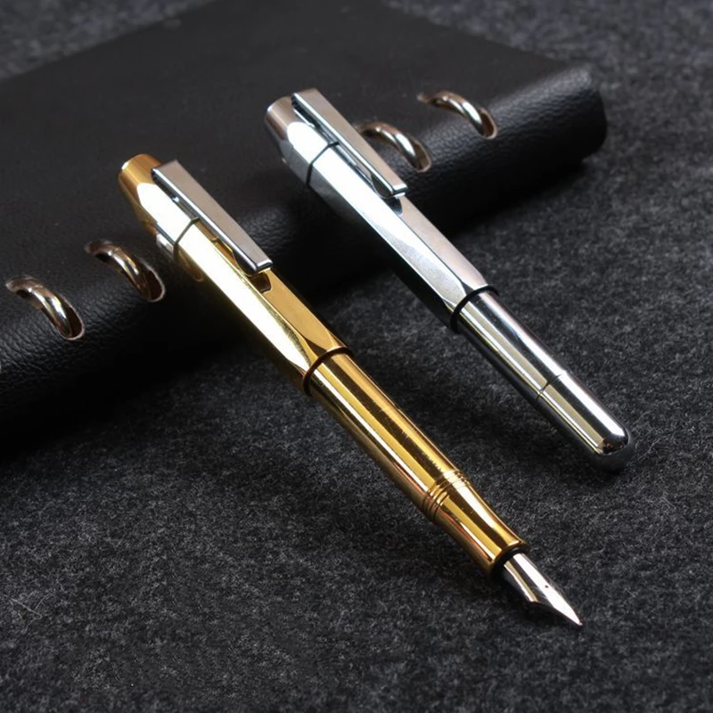 High Quality Heavy Classical Fountain Highgrade Business Pen Metal