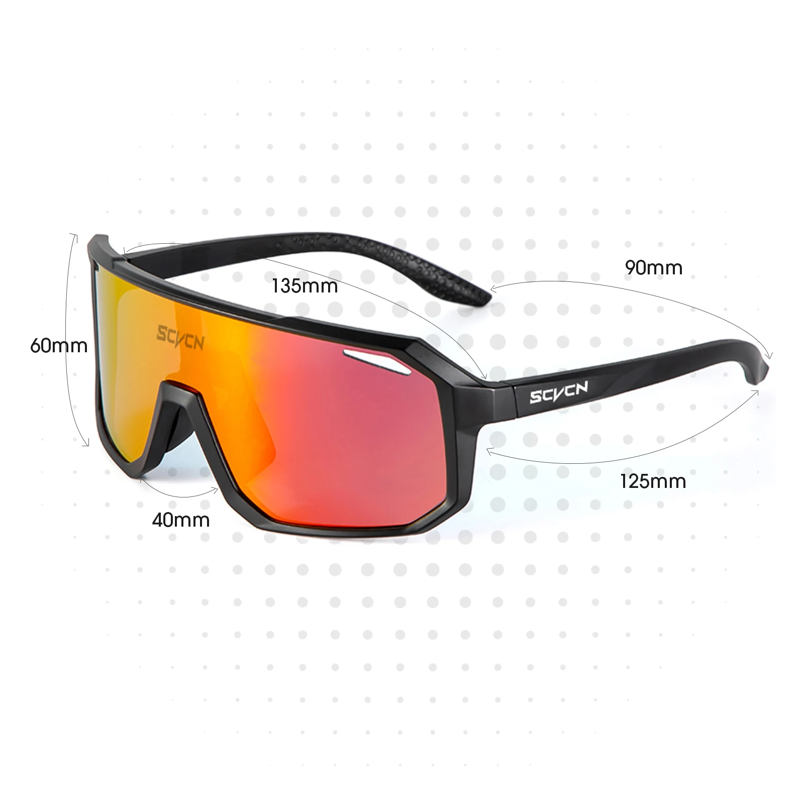 cycling sunglasses SCVCN Cycling Glasses Cycling Sunglasses Photochromic UV400 Bicycle Eyewear Sports MTB Outdoor Bike Goggles Sunglasses Eyepieces