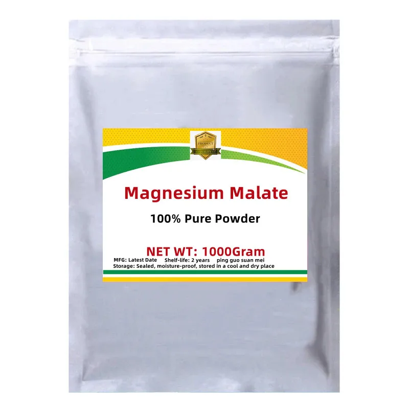 

50g-1000g 100% Pure Magnesium Malate, Free Shipping