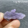 Natural Stone The Grape Agate Geode Crystal Mineral Specimen Quartz Cluster Raw Rock Decoration Rough Polished Healing Gift 5