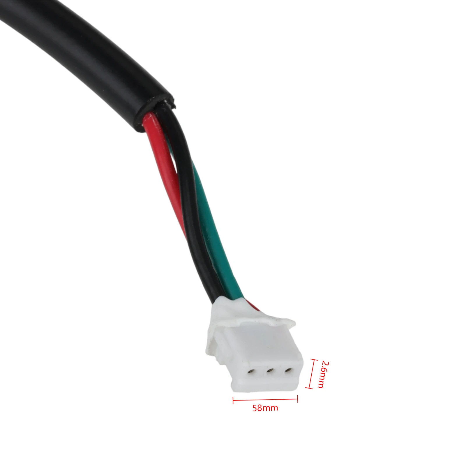 Red Scooter Rear Brake Cable 74.8in, Replacement Line Wire For Electric Scooter Road Bike Brake Cable