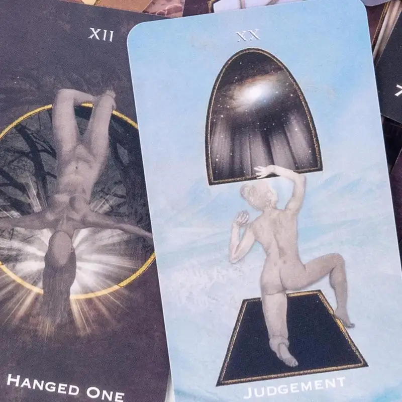 Tarot Cards Fate Divination Tarot 78 Cards Tarot Deck Divination Fate Tarot Oracle Cards Party Entertainment Board Playing Game 4