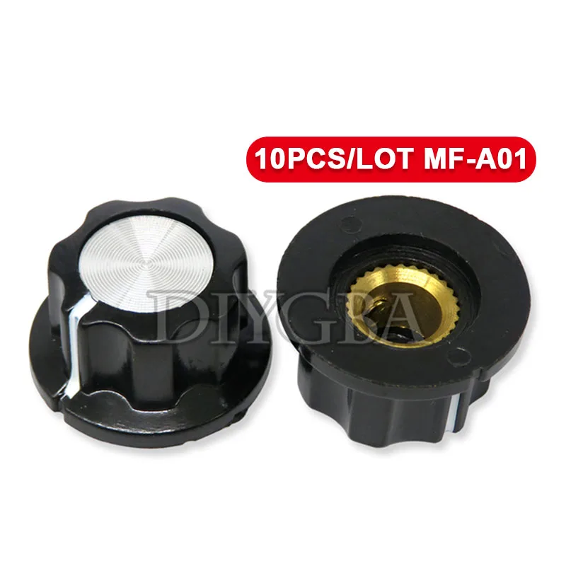 Manopola Del Potenziometro Mf-A01 Mf-A02 Mf-A03 Mf-A04 Mf-A05 Wh118/Wx050 Rotary Switch Elettronico 6 Millimetri