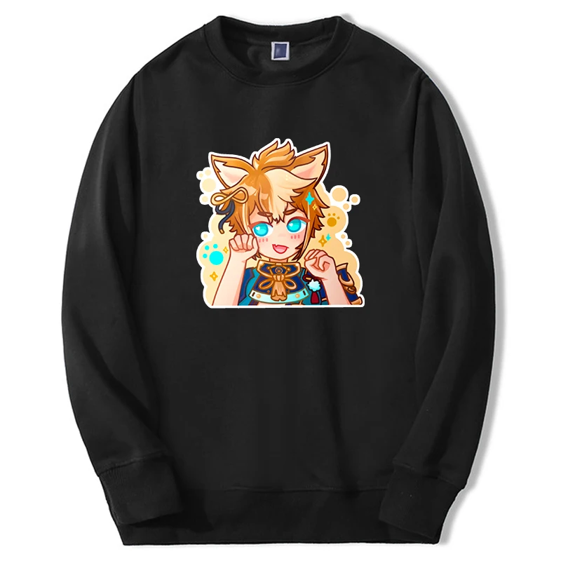 

Genshin Impact Fleece Sweatshirt Men Women Hoodies Fashion Sportswear Male Harajuku GenshinImpact Hoody Oversize Streetwear