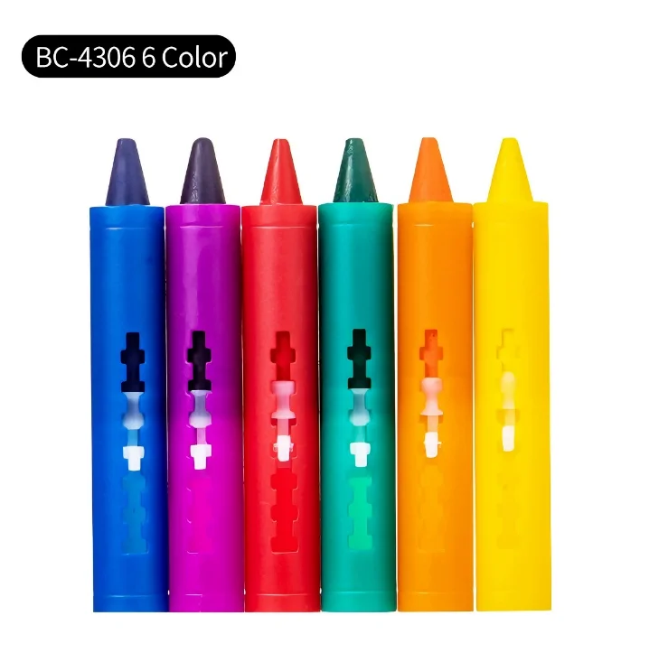 סט ציפורני רחצה שניתן לשטוף - סימני אמבטיה צבעוניים וקלים לניקוי לנוער, אמנות ויצירה למקלחת מהנה