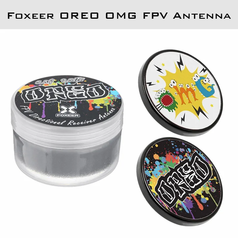 

Foxeer 43X18mm LHCP Oreo OMG Patch Antenna 5.8G 9.5DBI for FPV Racing Freestyle Drones DIY Parts
