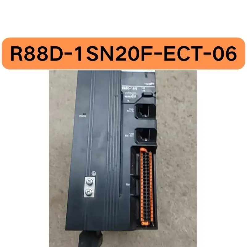 

Second hand R88D-1SN20F-ECT-06 servo driver 2KW tested OK, function intact