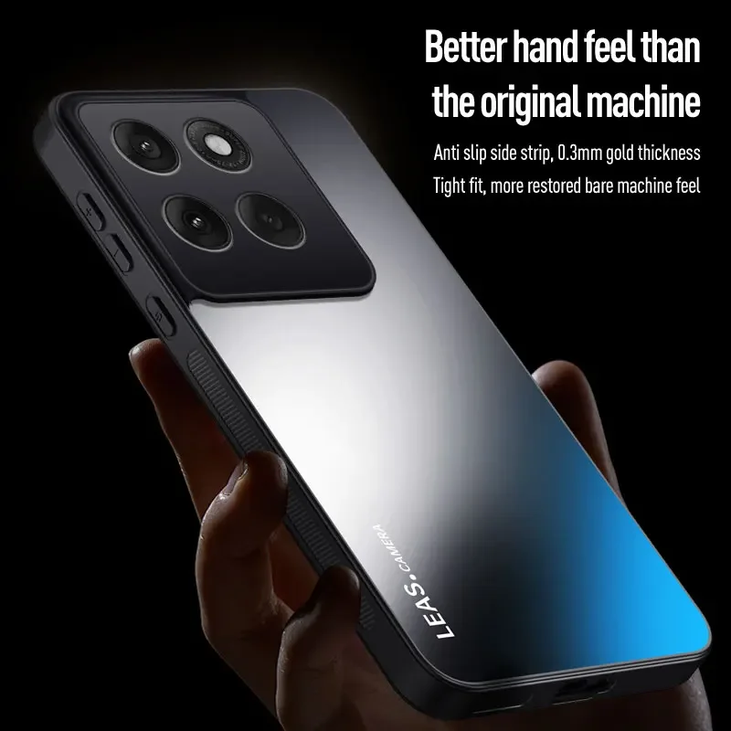 ShockProof Frosted Soft TPU Matte Back Cover