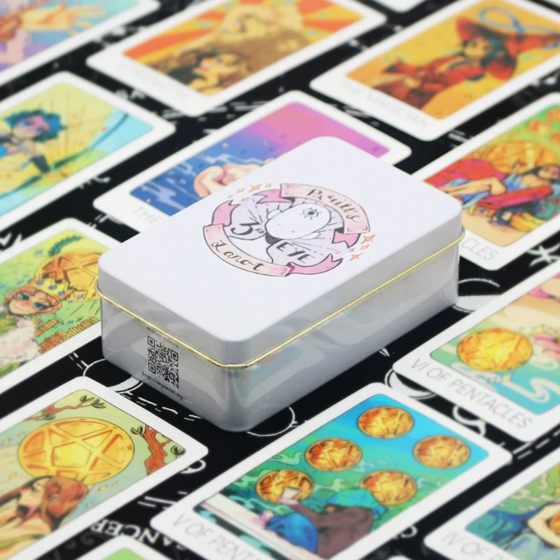 2023 New Arrive Young People Like High-end Tarot Oracle Deck Cards Iron Box Tarots Gold-plated Process High Quality Cards view larger image add to compare share hantek ht824 process calibrator handheld analyzer high sensitivity