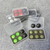 1Set For PS4 PS5 Edge Elite Game Controller Handle Metal High and Low Rocker Cap Paddle Paddle Back Button Replace Accessories 2