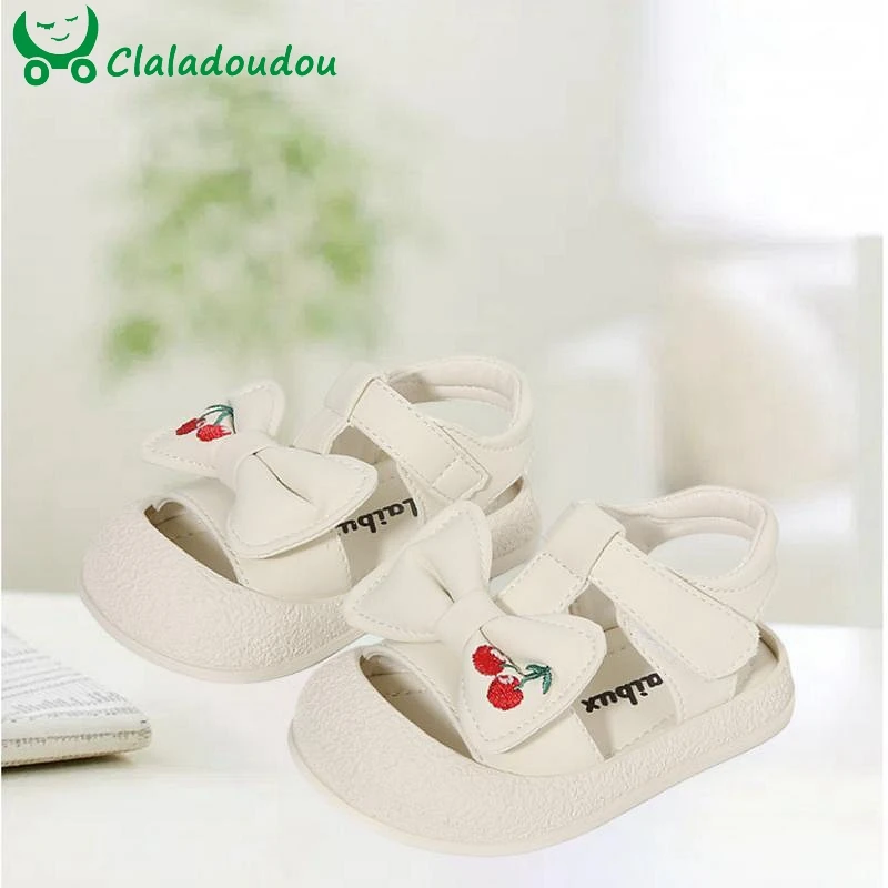 

High Quality Baby Girl Shoes For Summer Cute Strap Soft Beach Sandals For Girls Newborn Walkers Shoes For 0-3Y Toddlers Woman