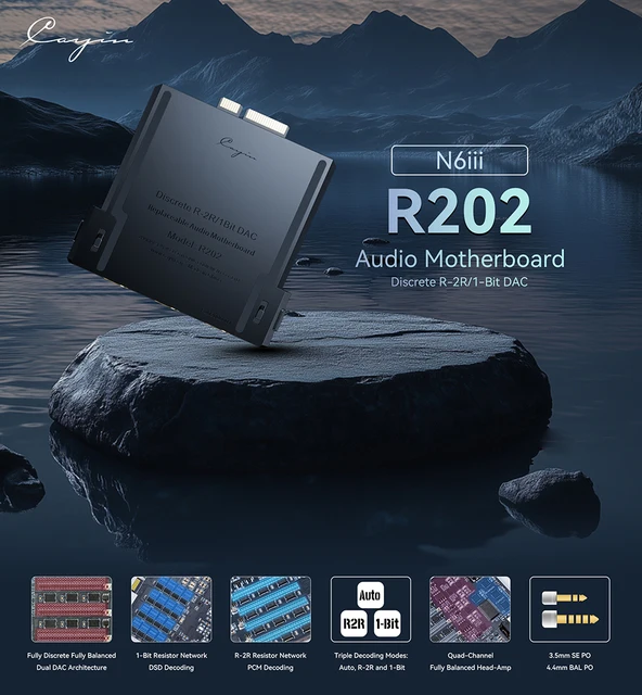 Cayin R202 オーディオ マザーボード N6III DAP ディスクリート