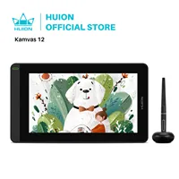 HUION Kamvas 12 11.6 Inches Drawing Monitor Digital Graphics Tablet  With ±60 Tilt 120%sRGB support Andriod phone