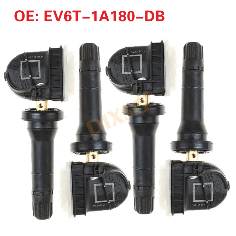 4Pcs Tire Pressure Monitor Sensor NEW EV6T1A180DB For Ford B-Max Ecosport Fiesta FocusMondeo Ranger Transit TPMS EV6T-1A180-DB