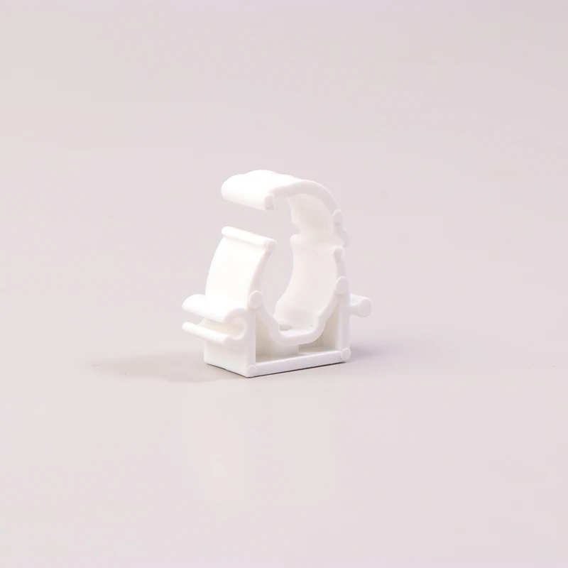 Hot!20 Pcs Plastic PPR Clamp Holder For Water Pipe Tube Fittings With Cover Diameter 16mm 20mm 25mm 32mm