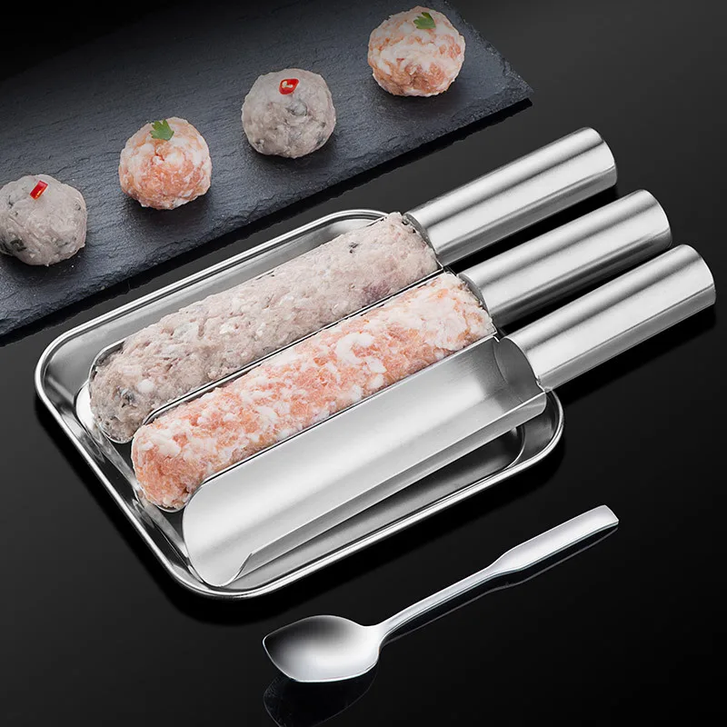 1 set of Rice-meat dumplings mold, Rice-meat dumplings making set, 304 stainless steel, home cooking tools, kitchen supplies