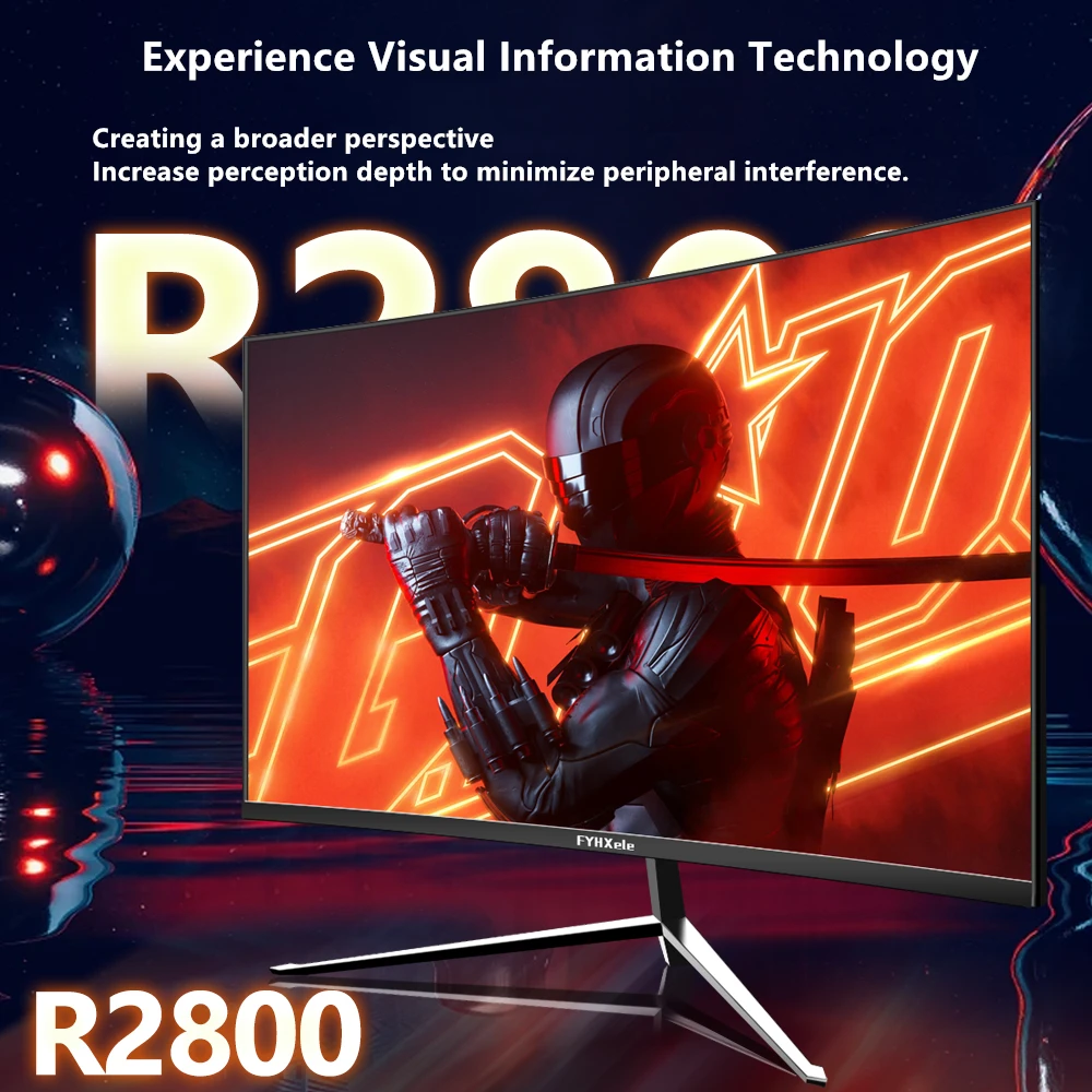 FYHXele Ŀ ̸ LCD HD ̹ , PC1440P HDMI ȣȯ , ǻ 165hz, 32 ġ, 2k, 165hz, 165hz