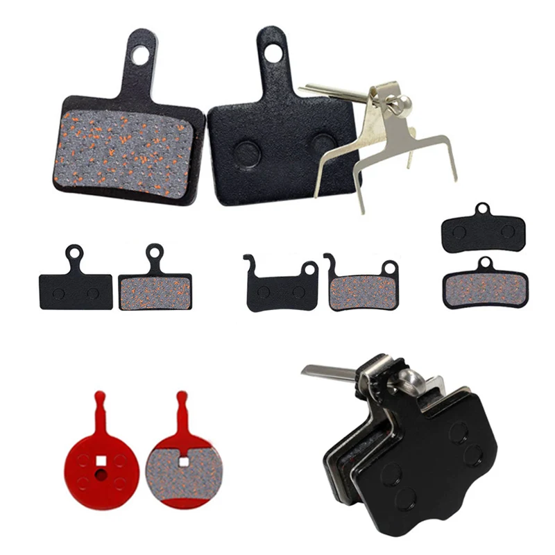 1/2/10Pairs MTB Bike Bicycle Hydraulic Disc Brake Pads Semi Metallic for b01s SHIMANO SRAM AVID HAYES Magura ZOOM Cycling 6