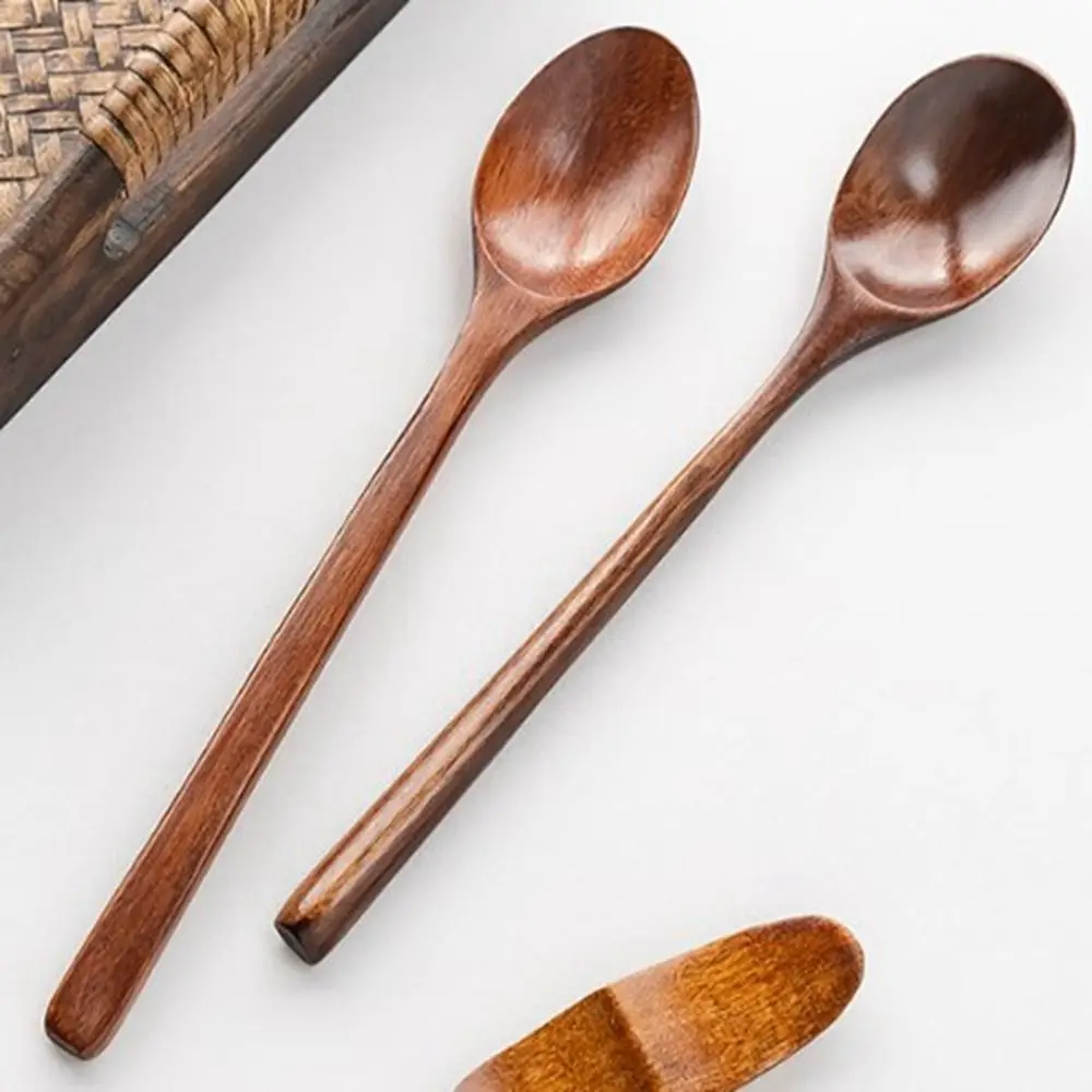 Natural Wooden Spoon Fork Kitchen Accessories