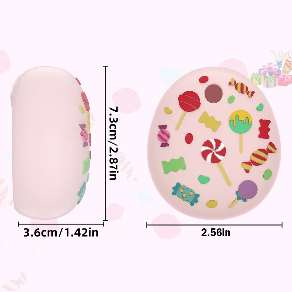 Silicone Protective Case for Tamagotchi Pix Stylish Non-Slip Ultra-Thin Liquid Game Console Protective Cover Shockproof