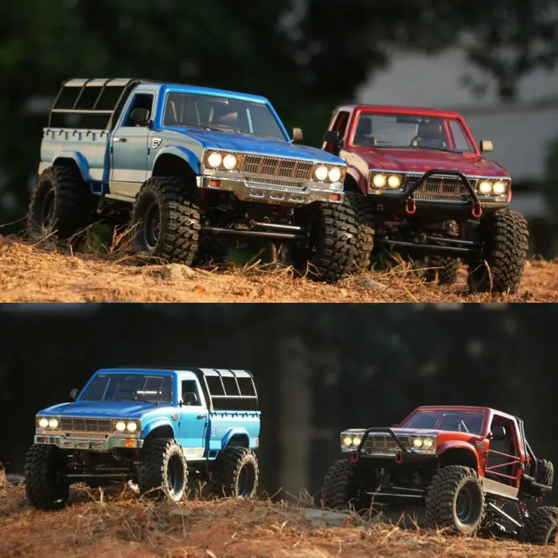 CROSSRC New Product SG4 Semi-Truck SP4 Truck 1:10 Climbing Car Remote Control Electric Four-Wheel Drive Off-Road Vehicle RTR 5
