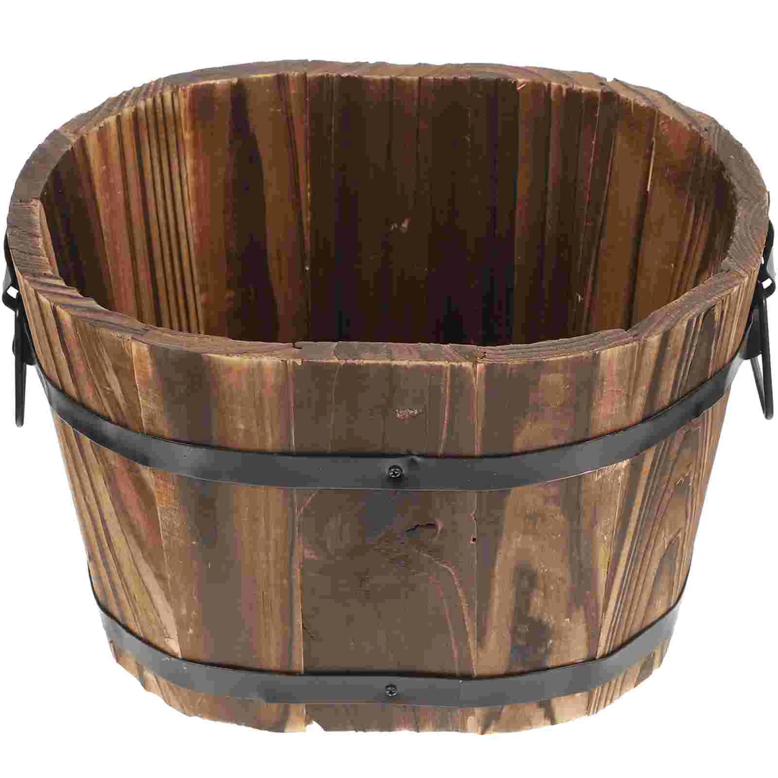

Succulents Pots Flowerpot Plants Small Wood Planter Windowsill Barrel House Office