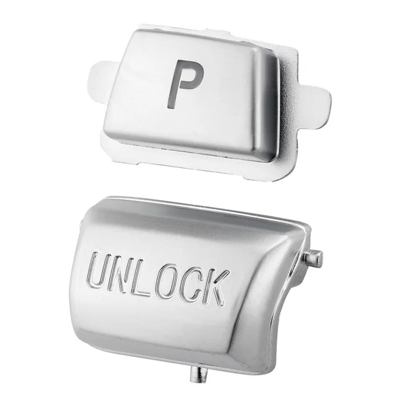 ABS Auto Schaltknauf P UNLOCK Taste Schalter Abdeckung Fit Für BMW 1 2 3 5 6 serie F30 F10 F11 F32 F48 X3 X4 F25 F26 Zubehör – Detail 4